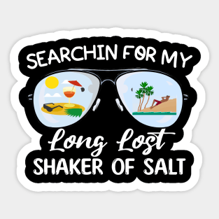 Funny Searching For My Long Lost Shaker Of Salt Shaker Sticker